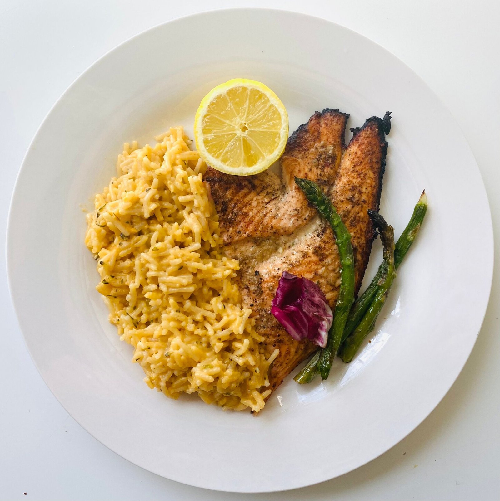 cedar plank trout final product