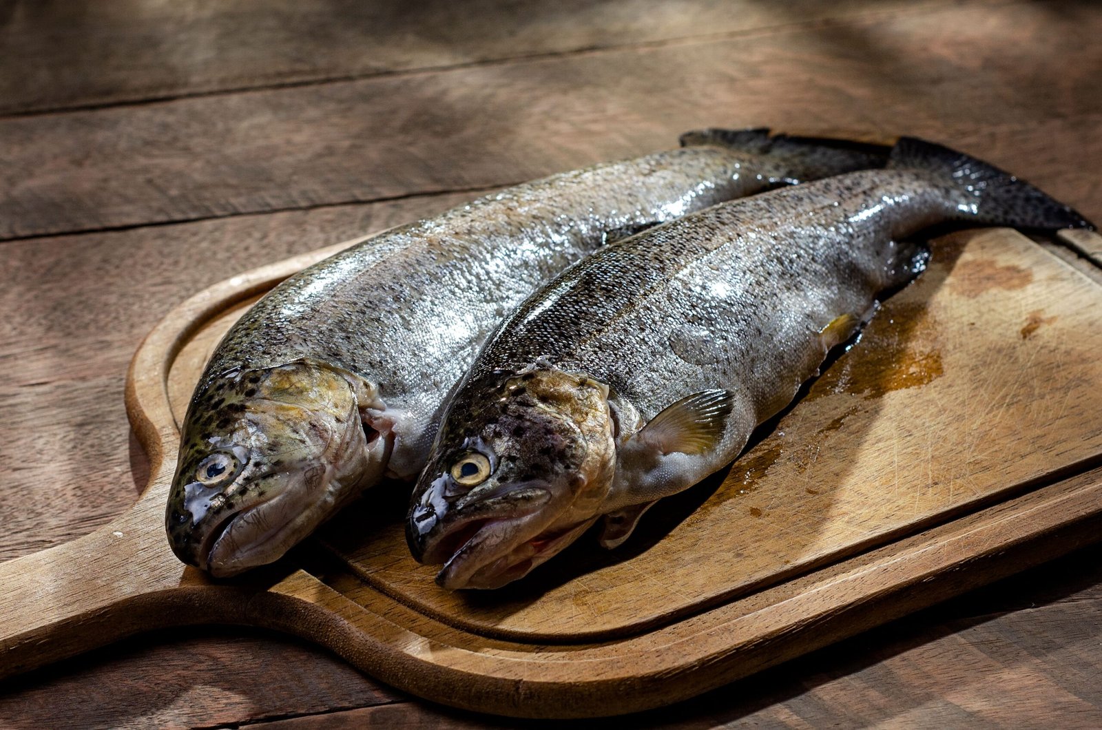 trout ready to cook